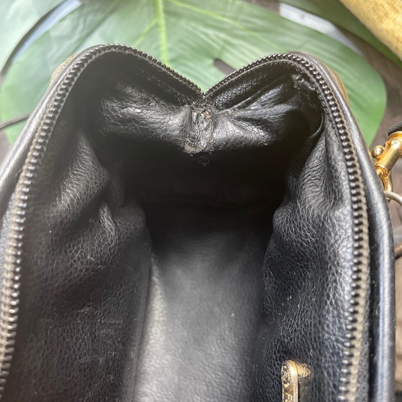 SOLD Fendi Vintage Convertible Boston Bag Coated Canvas Mini Black - Picture 5 of 16